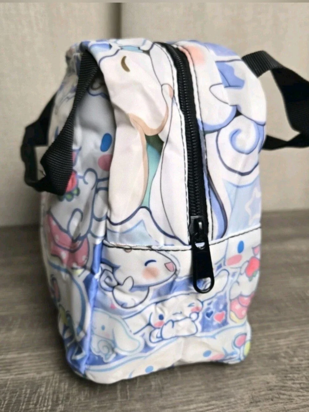Anime Cinnamoroll Insulated Lunch Bag Medium Snack Box Cooler Girls Cartoon New